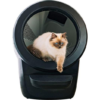 Litter-Robot 4 black smart self-cleaning pet tray with modern design