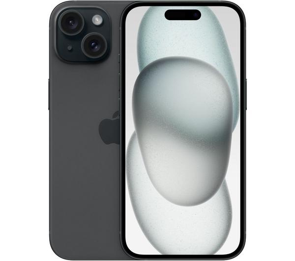 APPLE iPhone 15 512GB Black smartphone in black.