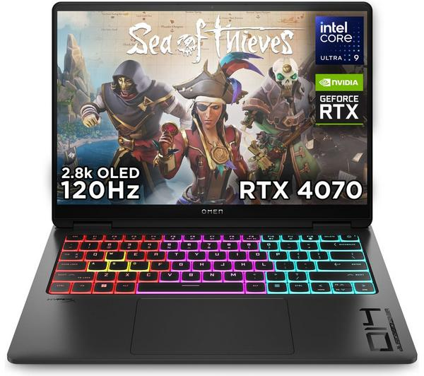 HP OMEN Transcend 14 Gaming Laptop with RTX 4070 Graphics
