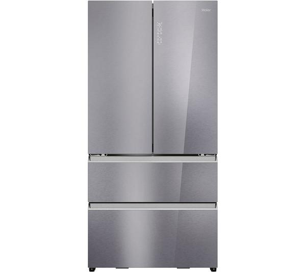 Haier Series 7 HFR79F19EFGK Black Fridge Freezer with sleek design