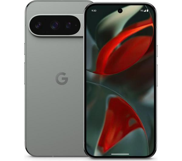 Google Pixel 9 Pro 128GB Hazel in a beautiful hazel finish.