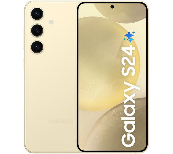 Samsung Galaxy S24 128GB Amber Yellow Smartphone