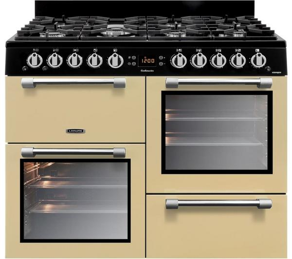 LEISURE Cookmaster CK100G232C Cream gas cooker with cream finish