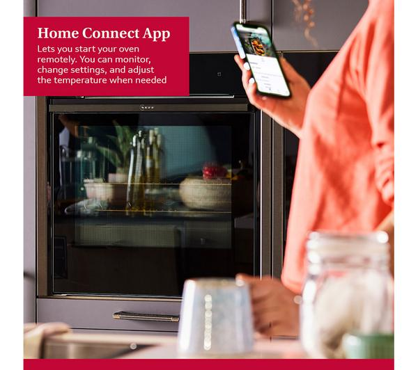 NEFF Slide&Hide N70 oven in stainless steel finish