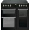 Flavel MLN9CRK 90cm Electric Ceramic Black Range Cooker with modern design