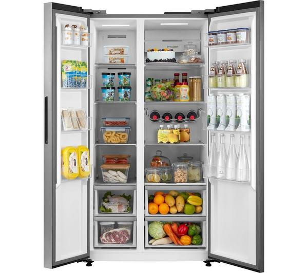 KENWOOD KSBSXC23 American Fridge Freezer with Inox Style finish