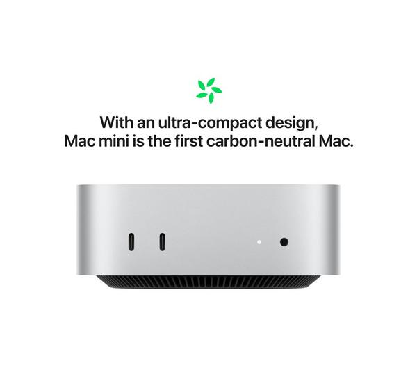 APPLE Mac mini M4 Pro Silver featuring a sleek design and advanced processing capabilities.