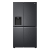 LG NatureFRESH GSLV71MCTD Fridge Freezer in Smart Matte Black