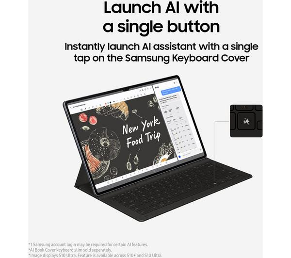 Samsung Galaxy Tab S10+ Silver - Sleek Design and Powerful Performance