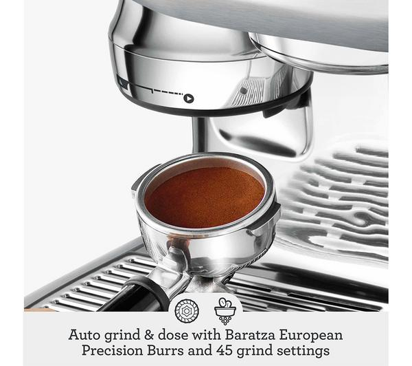 Sage SES985 Oracle Jet Coffee Machine brewing a perfect espresso