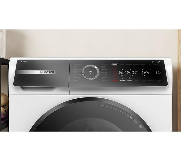 BOSCH Series 8 WGB256A2GB washing machine with 10kg capacity and 1400 spin speed
