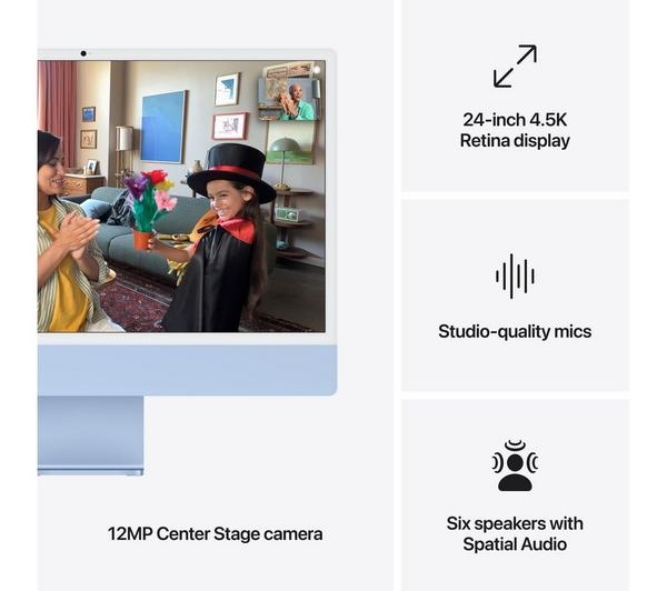 APPLE iMac 4.5K 24″ M4 Blue