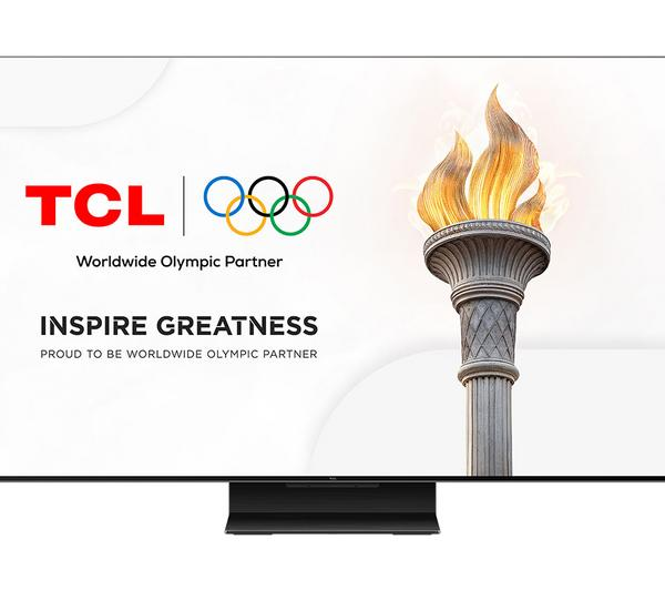 TCL 85C805K 85 inch Mini LED QLED TV showcasing vibrant colors and deep blacks