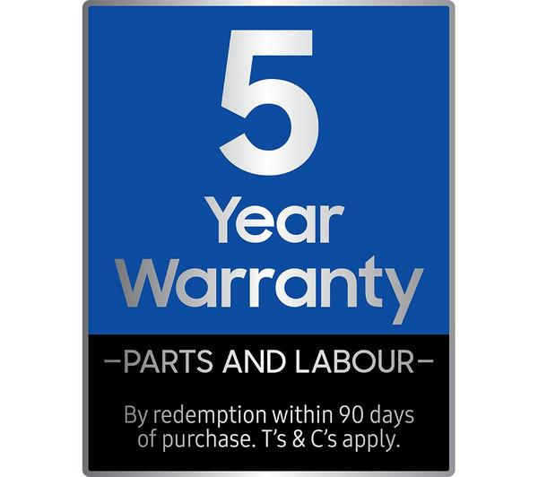 Samsung Series 8 SpaceMax Silver Smart Fridge Freezer with advanced cooling technology