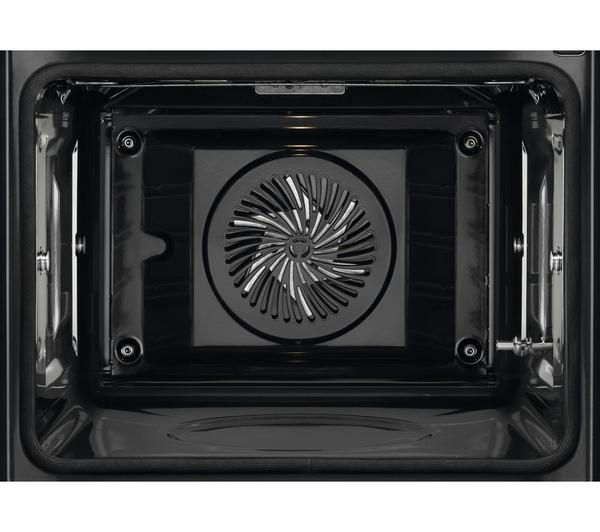 AEG SteamBake BPK556260B Oven Black featuring advanced electric cooking technology.