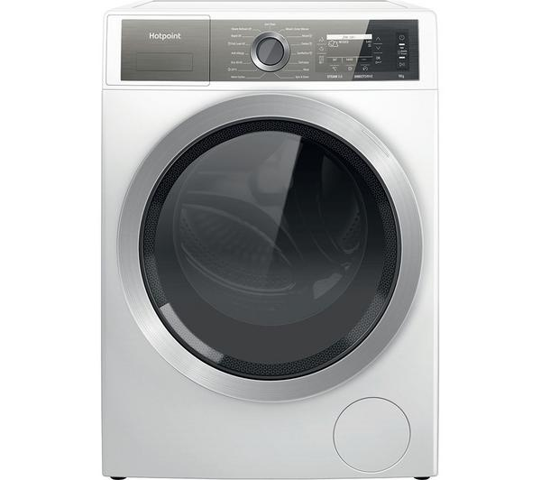 Hotpoint GentlePower H7 99 washing machine with 9kg drum capacity and 1400 spin speed.