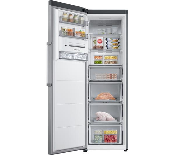 Samsung Bespoke SpaceMax RZ32C7BDES9 Tall Freezer in Refined Inox finish