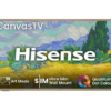 HISENSE Canvas S7NQ 55 inch QLED Smart TV with Art Mode