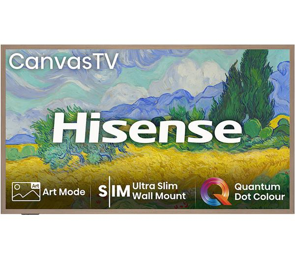 HISENSE Canvas S7NQ 55 inch QLED TV in Art Mode