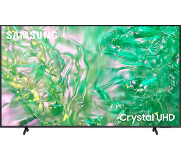 Samsung UE75DU8000KXXU 75 inch TV showcasing vibrant 4K HDR picture quality
