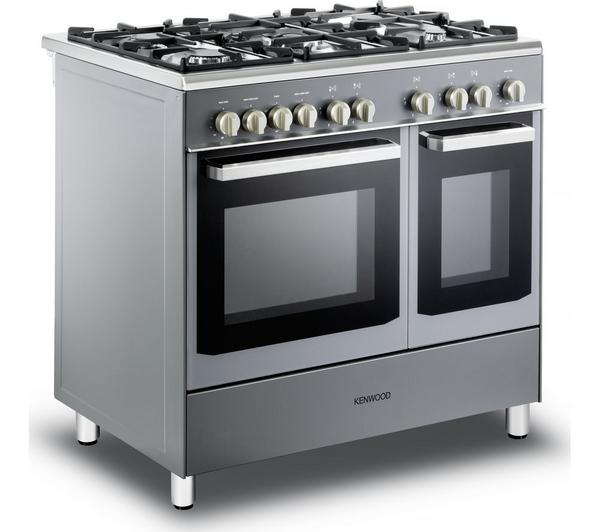 KENWOOD CK407GSL 90 cm Gas Cooker in Slate Grey