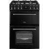 BELLING Farmhouse 60DF Black cooker with dual fuel functionality