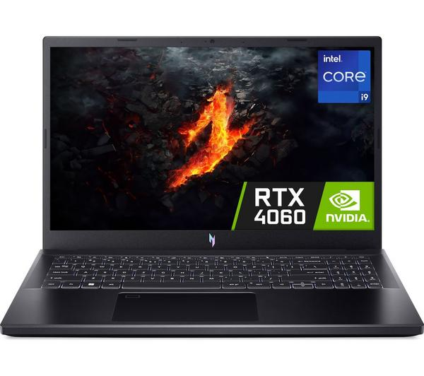 ACER Nitro V15 i9 RTX 4060 gaming laptop with high-performance graphics