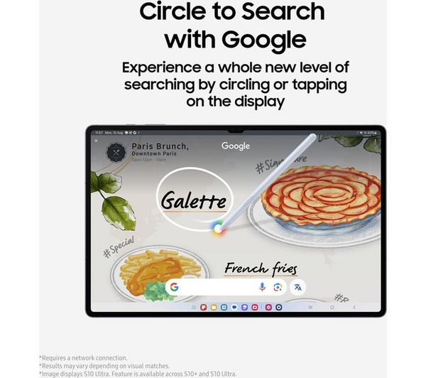 Samsung Galaxy Tab S10+ Silver 512GB Tablet