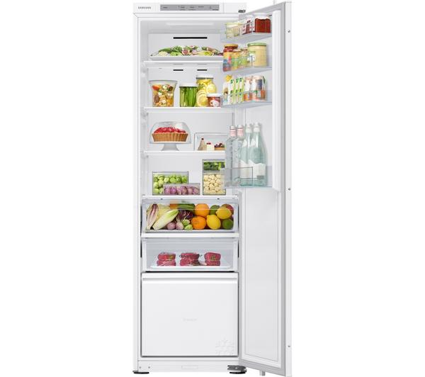Samsung SpaceMax BRD27600EWW/EU Fridge, Integrated Tall Fridge with ample storage