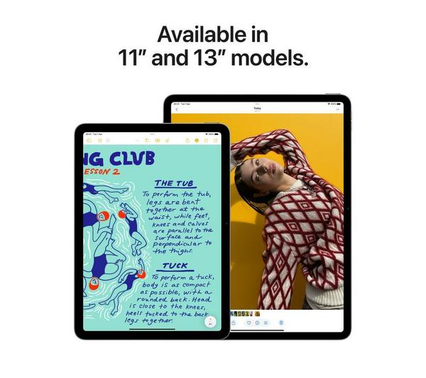 APPLE 11″ iPad Air 256GB Purple in stunning violet color