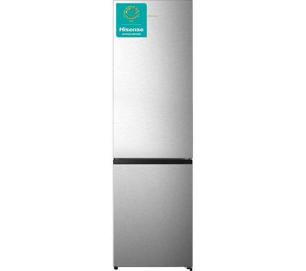 HISENSE RB440N4ACA 60/40 Stainless Steel Fridge Freezer Front View