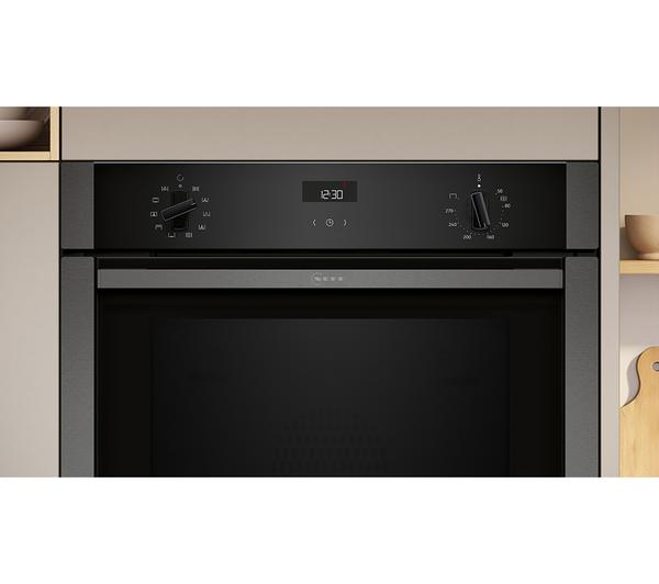 NEFF Slide&Hide N50 oven graphite grey electric with CircoTherm
