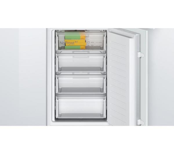 BOSCH Series 2 KIN85NSE0G Fridge Freezer with integrated sliding hinge