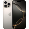 APPLE iPhone 16 Pro Max Natural Titanium smartphone with a stunning display.