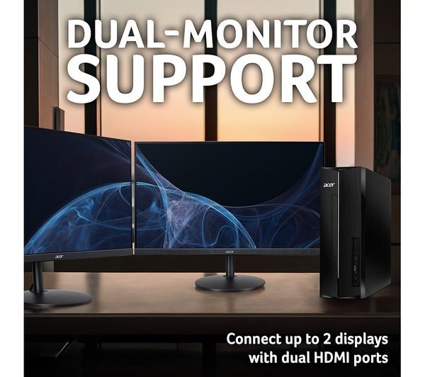 ACER Aspire XC-1780 1TB SSD Black Desktop PC