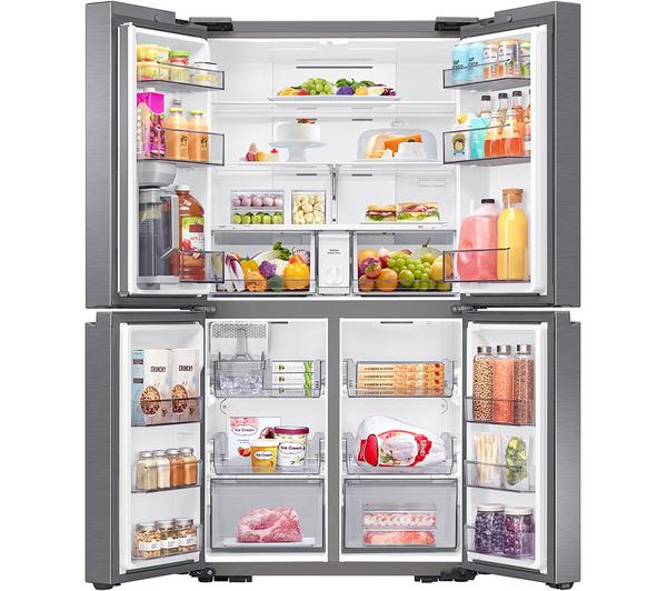 Samsung Series 7 SpaceMax Fridge Freezer with Smart, Refined Inox finish