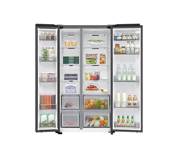 Samsung Bespoke AI Series 7 Black Fridge Freezer - Stylish and Smart