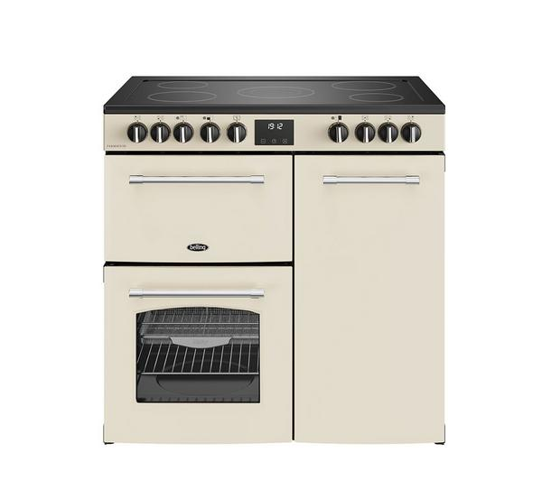 BELLING Farmhouse 90E Cream Electric Ceramic Range Cooker