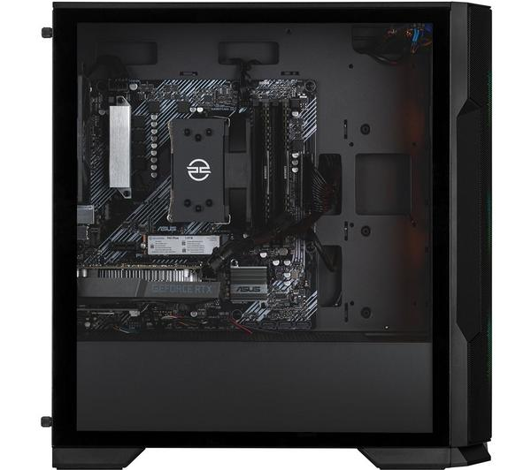 PCSPECIALIST Icon 211 Gaming PC with Ryzen 5 CPU and RTX 3050 Graphics Card