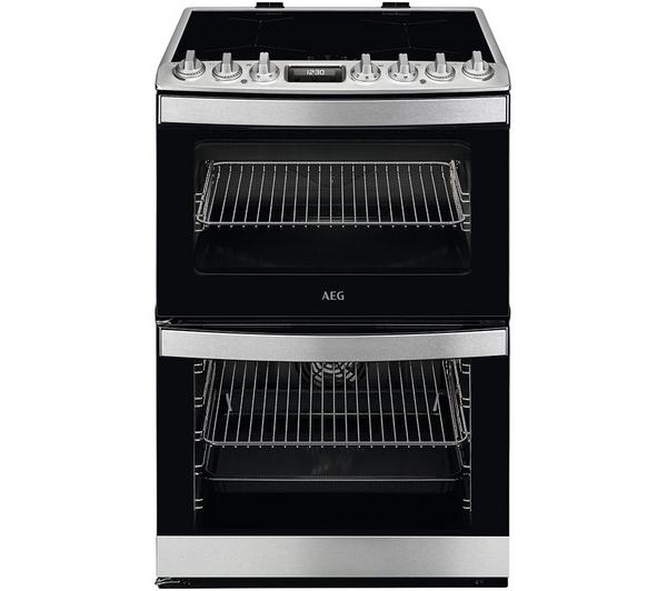 AEG 6000 SteamBake CIB6743ACM cooker with 60cm induction hob