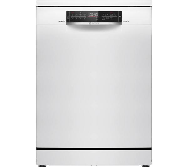 BOSCH Series 6 WiFi Dishwasher White with PerfectDry technology