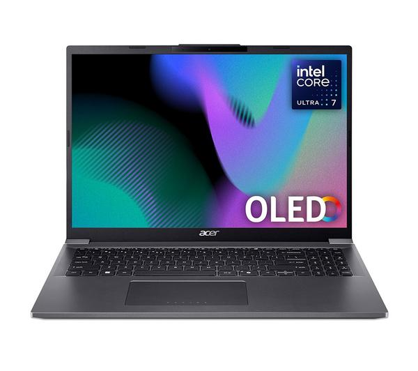 ACER Aspire 16 laptop Core Ultra featuring a sleek design and vibrant display.