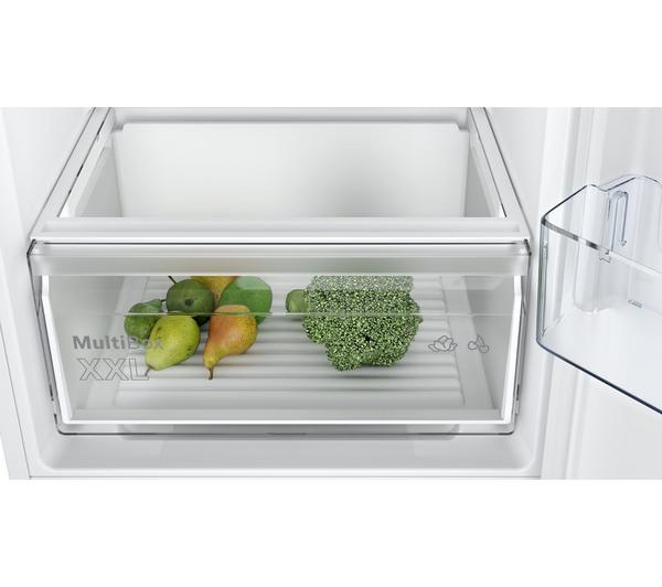 BOSCH Series 2 KIN85NSE0G Fridge Freezer with integrated sliding hinge