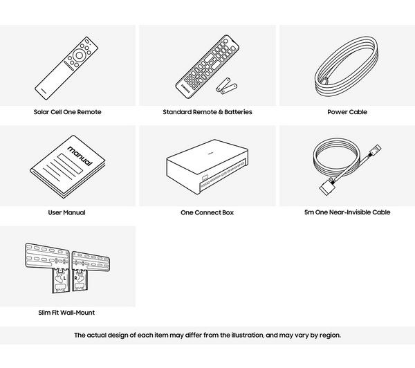 Samsung The Frame 75 inch QLED TV displaying a vibrant landscape painting in Art Mode.