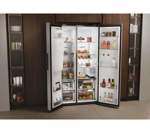 Haier HSW79F18CIMM Platinum Inox Fridge - Sleek Platinum Inox Finish