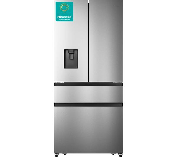 HISENSE PureFlat RF540N4WIE Stainless Steel Fridge Freezer with sleek design