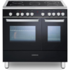 KENWOOD CK418 90 cm Black Cooker with electric ceramic hob