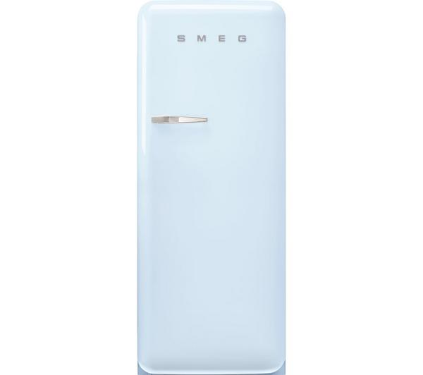SMEG FAB28RPB5UK Tall Fridge Pastel Blue with retro styling
