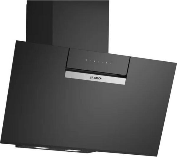 BOSCH Series 4 DWK87FN60B Hood Black Chimney Smart Cooker - Front View