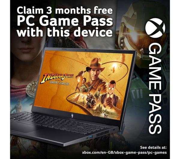 ACER Nitro V15 Ryzen 5 RTX Laptop with RTX 3050 Graphics